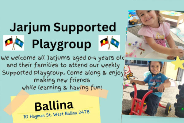 Jarjum Supported Playgroup Ballina